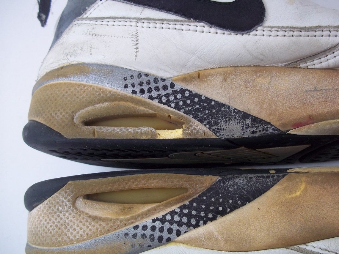 Rare Vintage 1992 Nike Air Force Shoes Size 12 White w/Black | Etsy