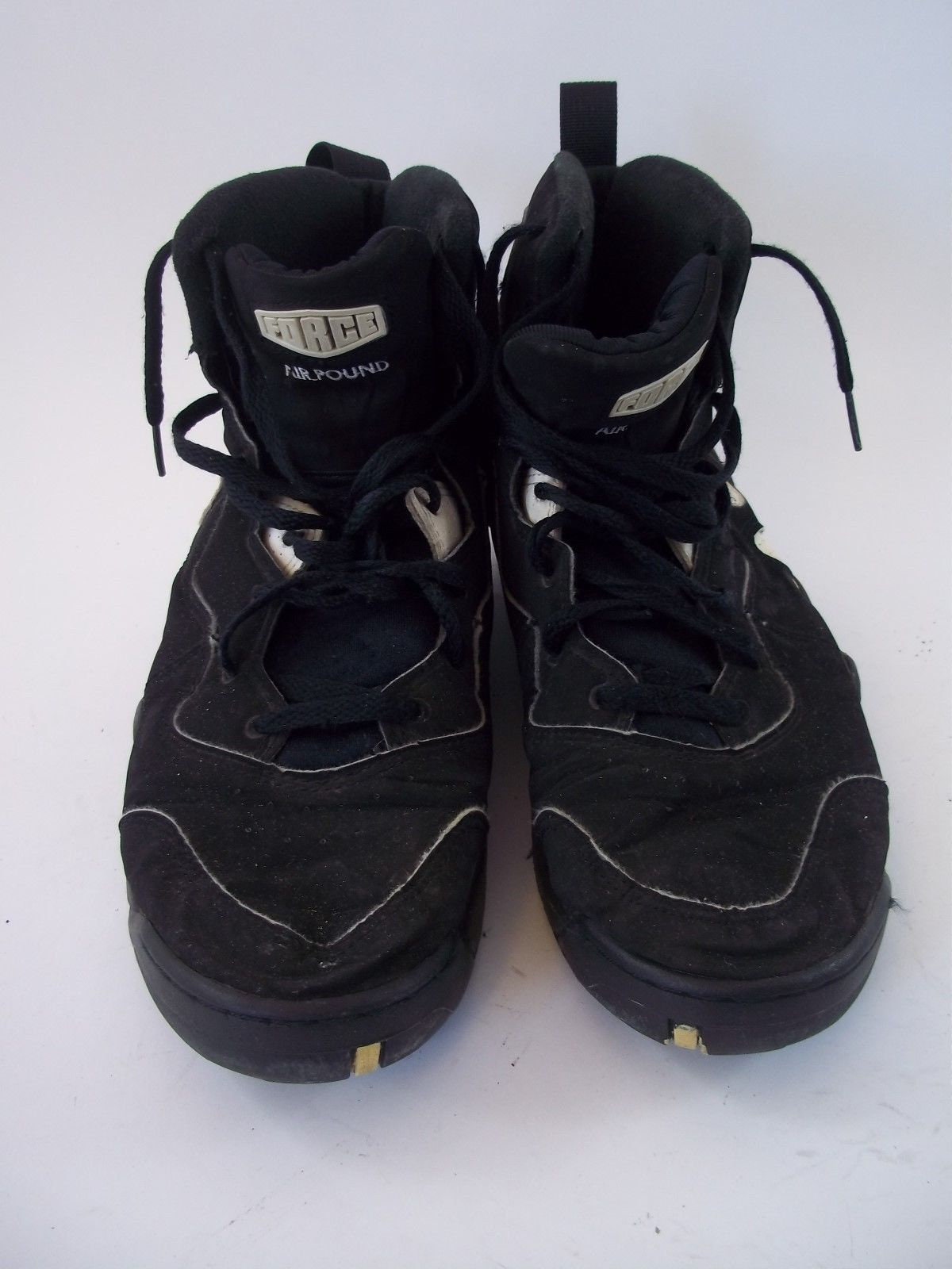 Solenoide eximir diseñador Rare Vintage 1994 Nike Force Air Pound Shoes Size 11 Black - Etsy España