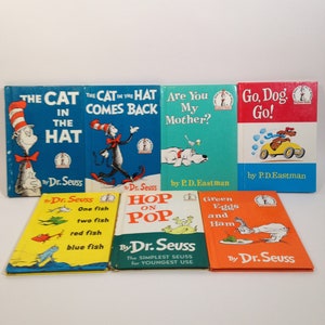 7 Ich kann alles selbst lesen Bücher, Katze im Hut, Dr. Seuss und mehr 0424