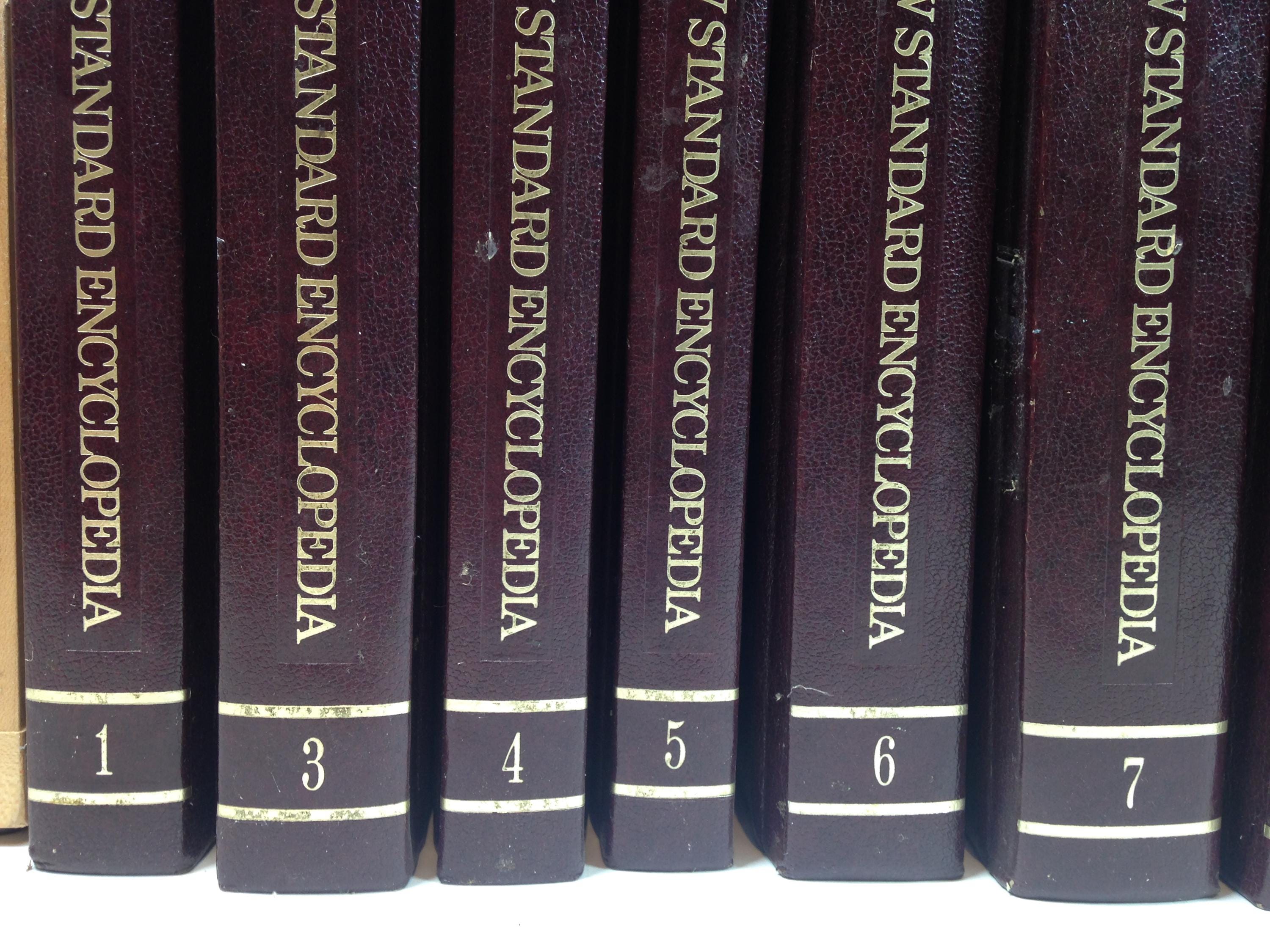 1990 New Standard Encyclopedia, Vol 1-20, NO VOL #2, 1991 and 1992