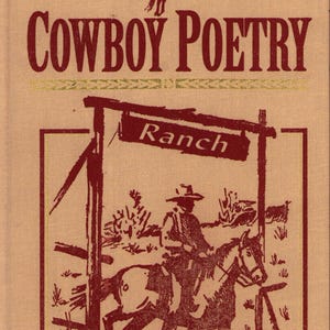Książka Vintage: Cowboy Poetry pod redakcją Julie Saffel 2001 0625