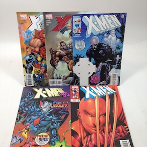 5 Issues of X-Men Comic Books #161 #164 #108 #88 #1995 0525