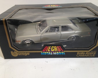 Burago Tin Toy Car Rolls Royce CAMARGUE 1/22 scale F/S FEDEX