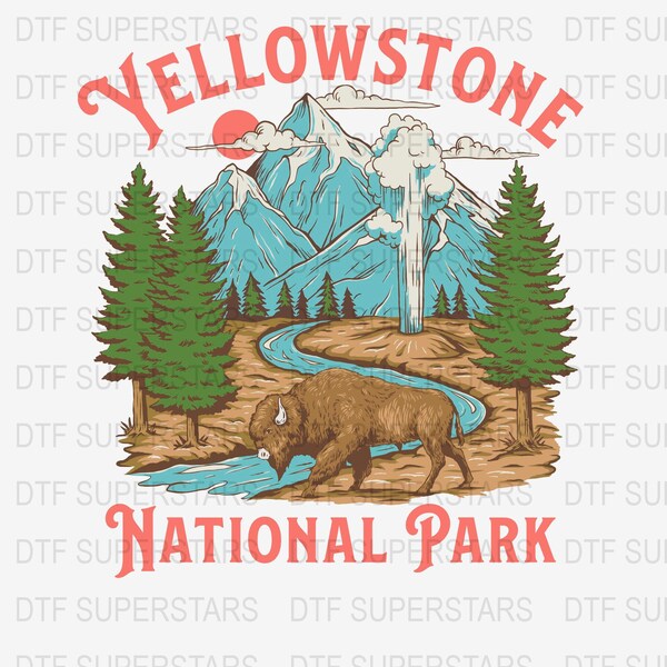 High-Resolution Yellowstone png | 300 dpi Digital Download for Printing and Cricut | Versatile Cut Files for diy Projects