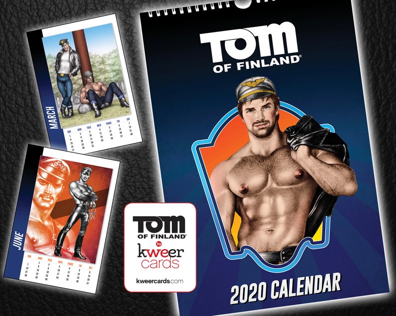 tom-of-finland-2020-calendar-full-color-new-leather-pants-etsy