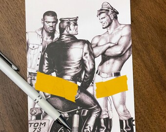 Tom of Finland Postcard Print 