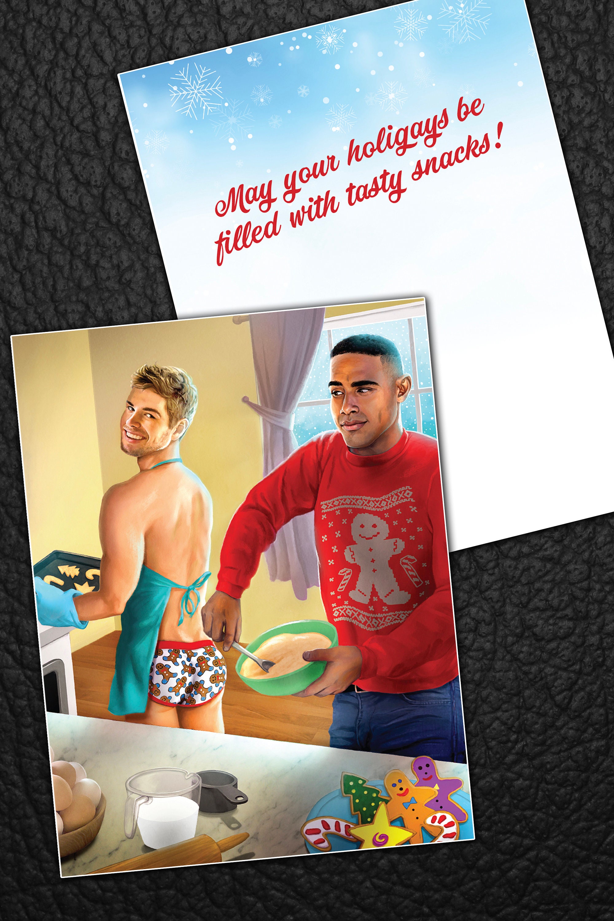 Gay Christmas Card Set holiday, LGBTQ by Paul Richmond Etsy