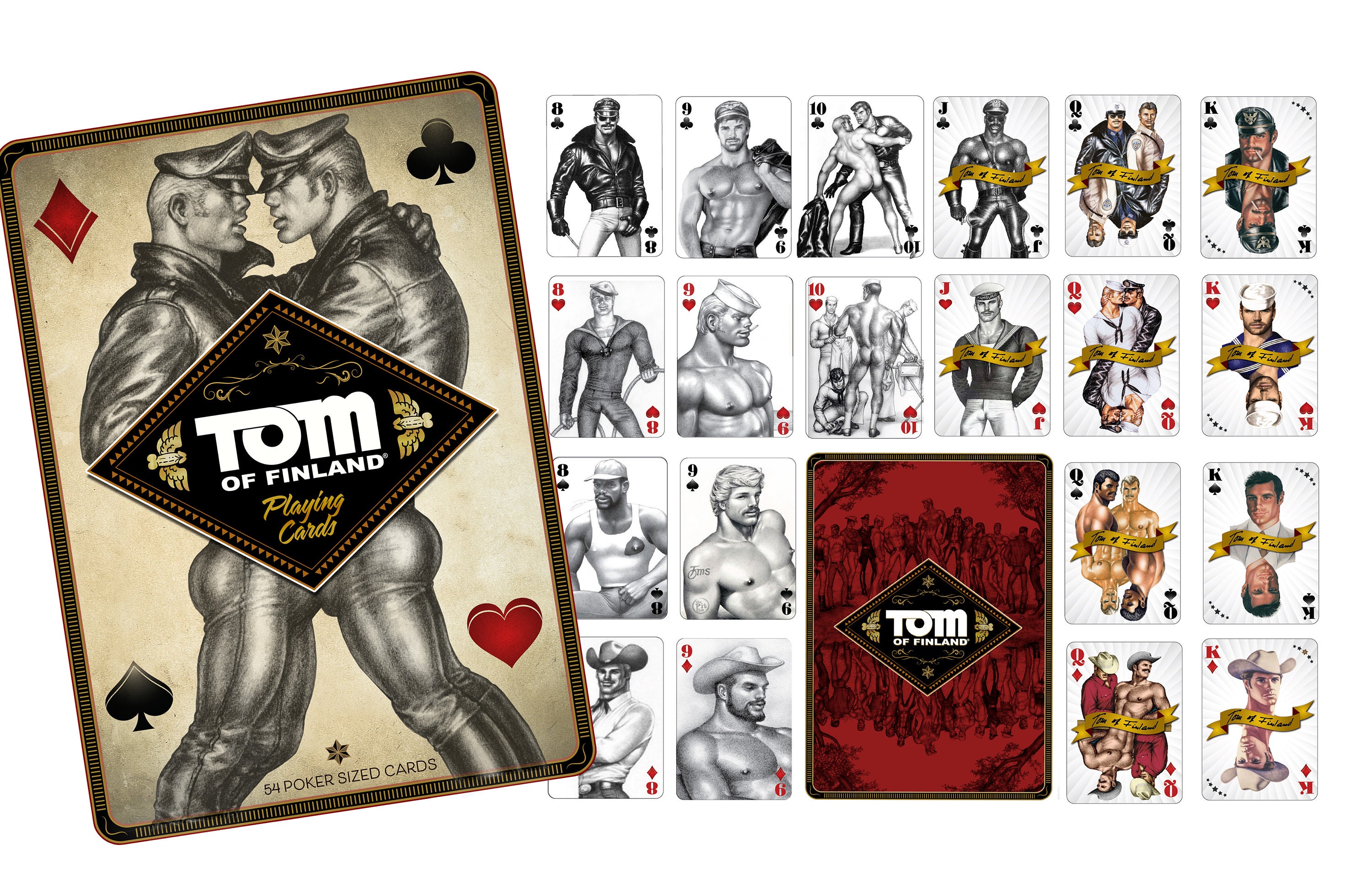 Tom of finland playing cards