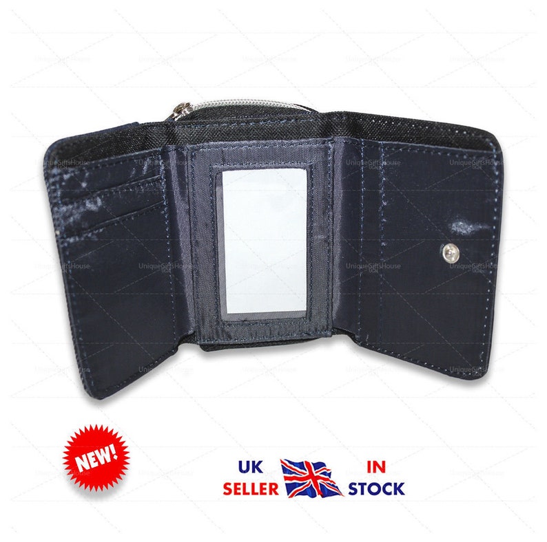 Personalised Custom Ladies Purse Any Photo Name Text Printed Denim Girly Purse Birthday Gifts