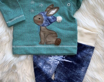 Babyset Winterhase Gr. 56