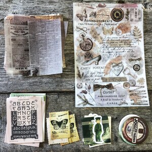 Vintage 50 Pc. Scrapbook/journal Package - Etsy