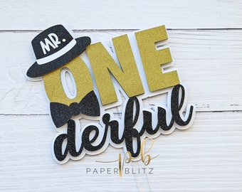 Mr ONEderful Cake Topper, Mr. Wonderful Cake Topper, Little man Theme, Mr. Wonderful decor, Mustache Bash