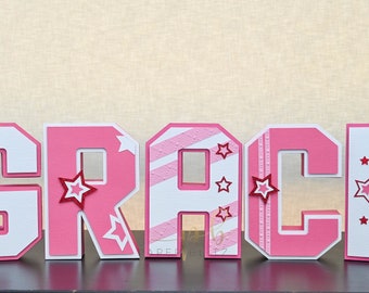 Star Theme Letters, Star Decor, Star Party Decorations