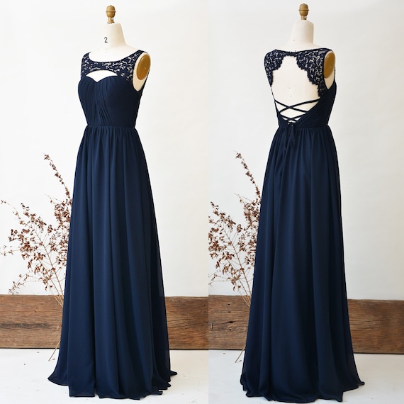 dark navy dress