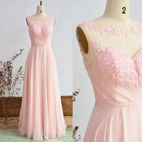 Blush Colored Bridesmaid Dresses