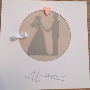 Hochzeitskarte, Hochzeit, Wedding, Hochzeitsgeschenk, Karte zur Hochzeit, Glückwunschkarte zur Hochzeit, Glückwunschkarte