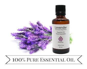 Lavender Essential Oil - 100% Pure - Premium Quality - For Aromatherapy, In Diffusers, DIY Air Fresheners, Perfumes & Beauty Products