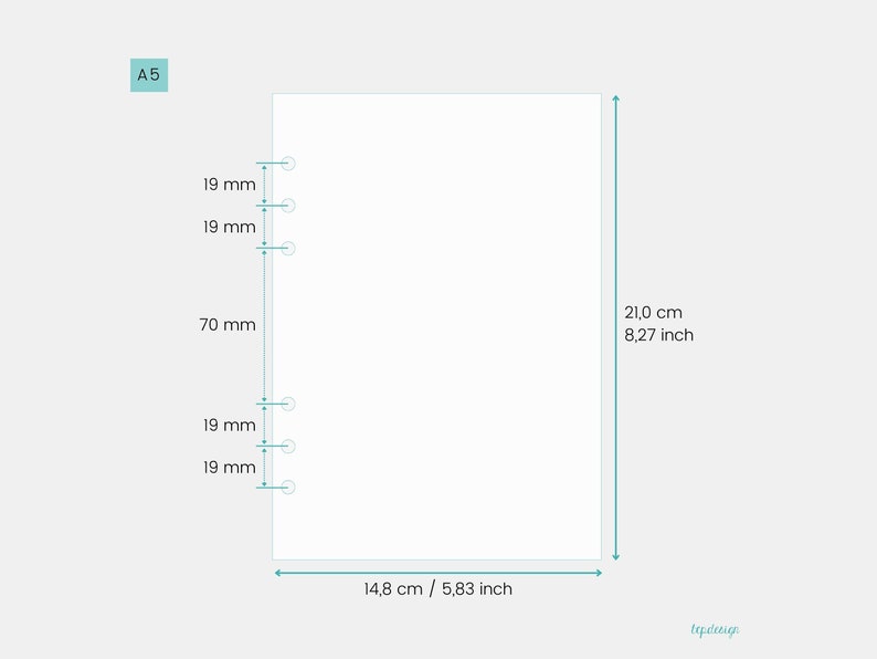 A5: Address inserts in the style What you love 15 sheets / DIY address book / A5 inserts for contacts / address data / appointment calendar A5 insert image 5