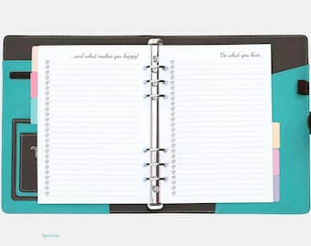 A5: To-Do list "Do what you love" (20 sheets) for Din A5 ring binder calendar / A5 calendar inserts / To Do lists for A5 ring binder / agenda