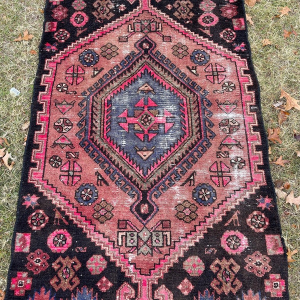 Eugene - 3x5 Vintage Persian Wool Accent Rug