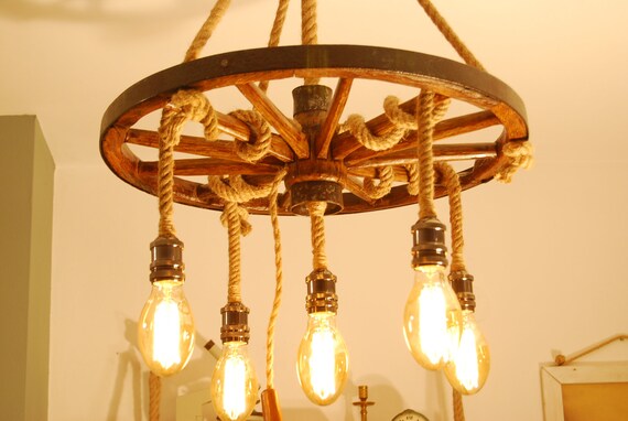 Wagon Wheel Chandeliers For Sale