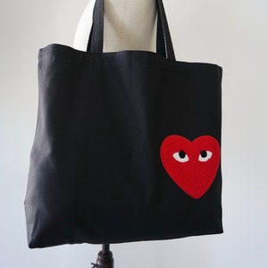 Fashion Designer Inspired Patch Work Canvas Tote Bag Cotton Bag Cloth Bag Book Bag Shopping Bag Shoulder Bag for beach, work, travel, gym