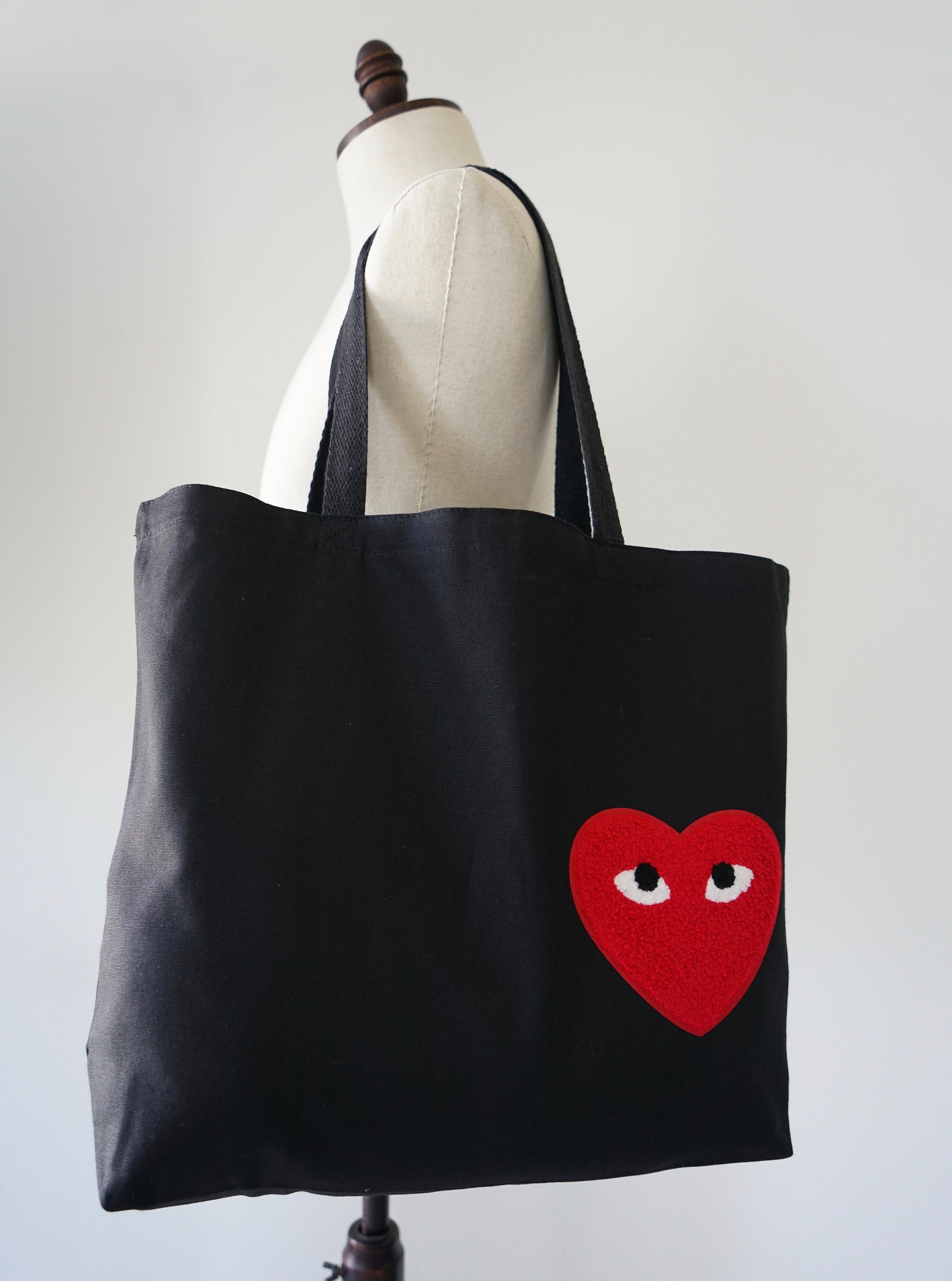 canvas designer tote bag