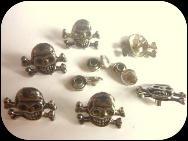 anticolic skull rivets 18 x 14 mm 2a metal rivets 4