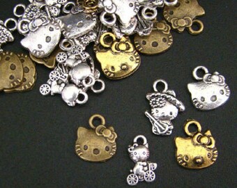 Hello Kitty Anhanger Etsy
