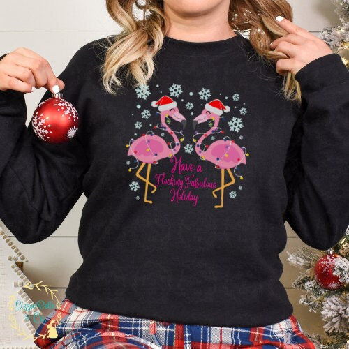 Have a Flockin Fabulous Unisex Heavy Blend™ Crewneck Sweatshirt