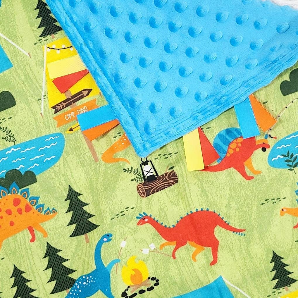 Camping Dinosaurs Baby Lovey. Camping Baby Shower Gift. Etsy