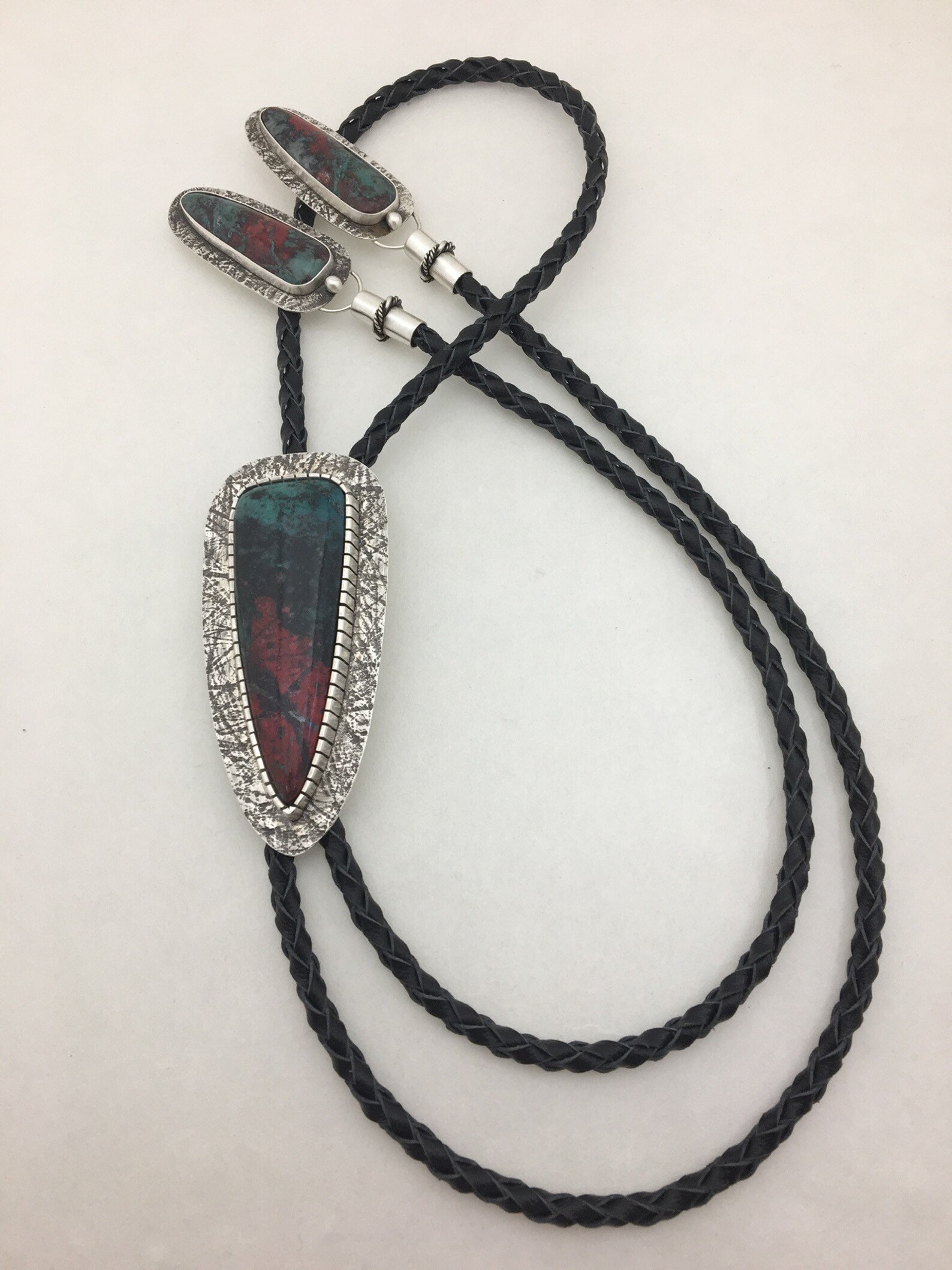 Hand Crafted Sterling Silver Bolo Tie Etsy