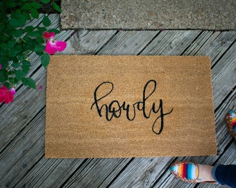 Howdy Doormat