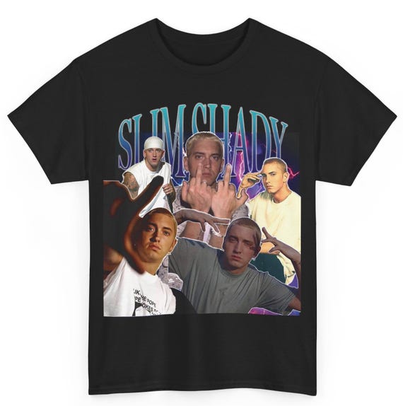Eminem Slim Shady Vintage Premium High Quality Graphic T Shirt - Etsy