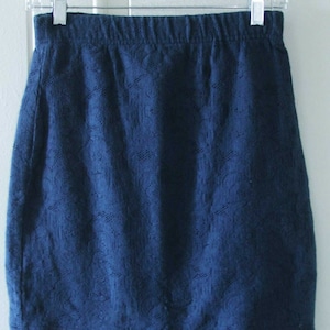 Women's Vintage BCBG Knit Turquoise Skirt Dress Classic, size Small