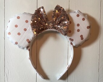 Rose Gold Mickey Ears