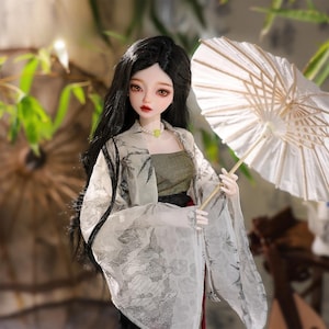 Song Dynasty BJD Doll: Libra G-1/4 Curvy Resin Doll with Outfit
