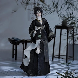 Morty  45cm 1/4  BJD DOLL Neo Chinese Scholar Bubo Body Full Set Resin material