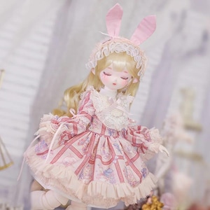 Beryl- 1/4 40cm BJD Doll Full Set - Sakura Theme Resin material Hand-painted makeup