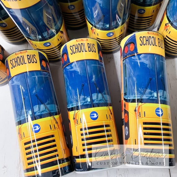 School Bus Driver Tumbler: Stainless Steel Travel Mug