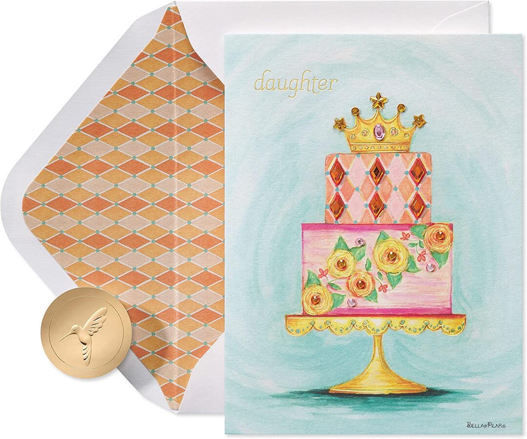 Papyrus Birthday Card for Daughter Designed by Bella Pilar birthday