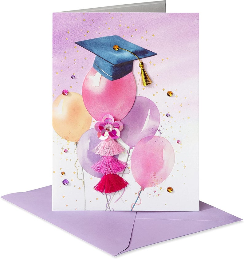 Papyrus Graduation Card fancy Hat Etsy