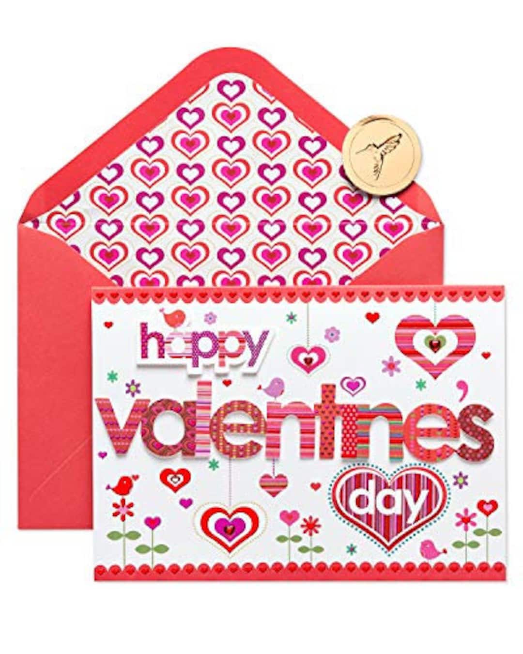 Papyrus Valentine's Day Card thinking of You Etsy