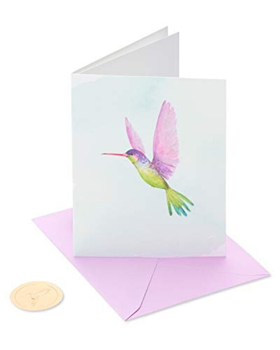 Papyrus Birthday Card hummingbird 1 Ea 4179822 Etsy