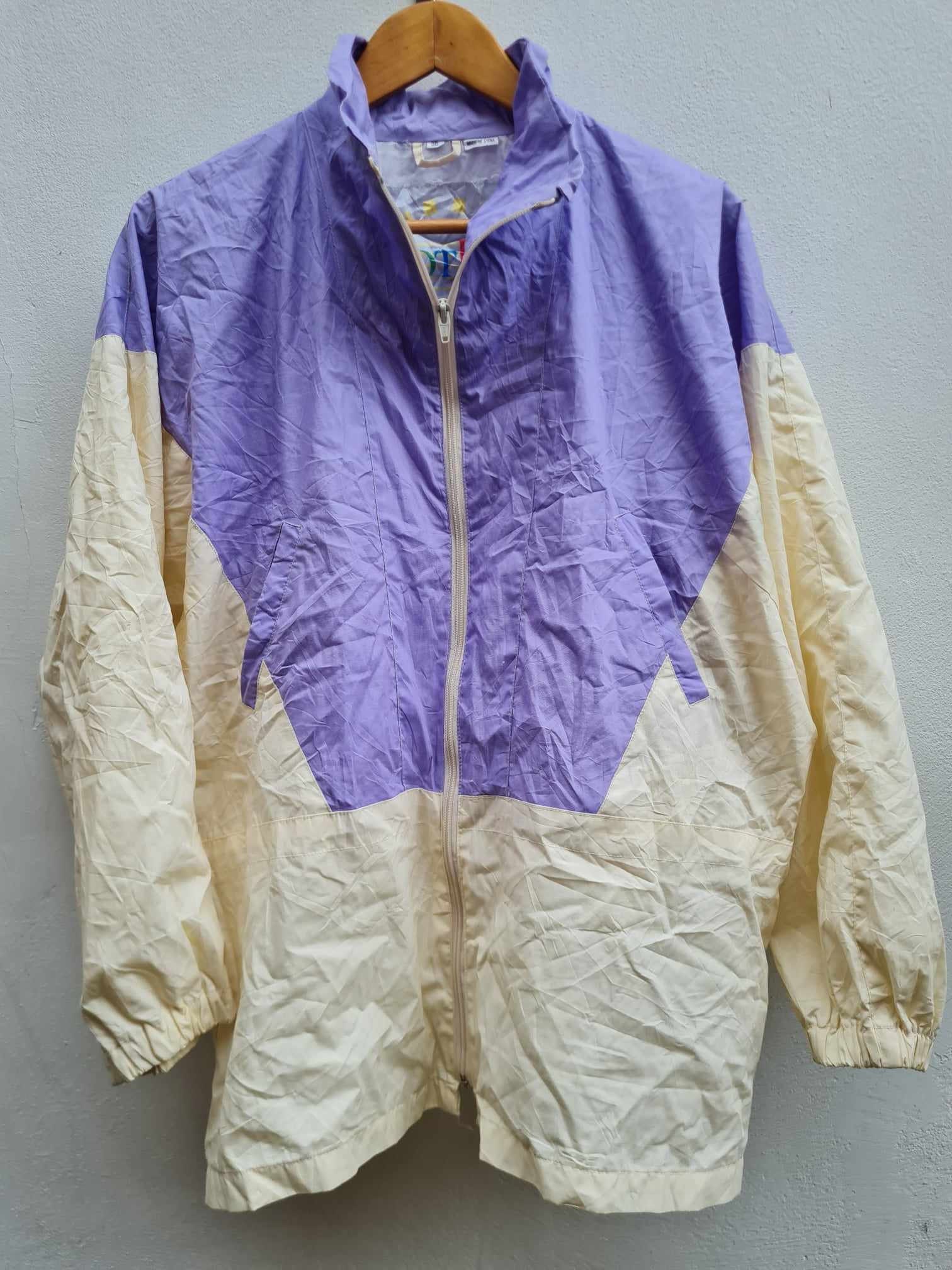 Plus size store nylon windbreaker
