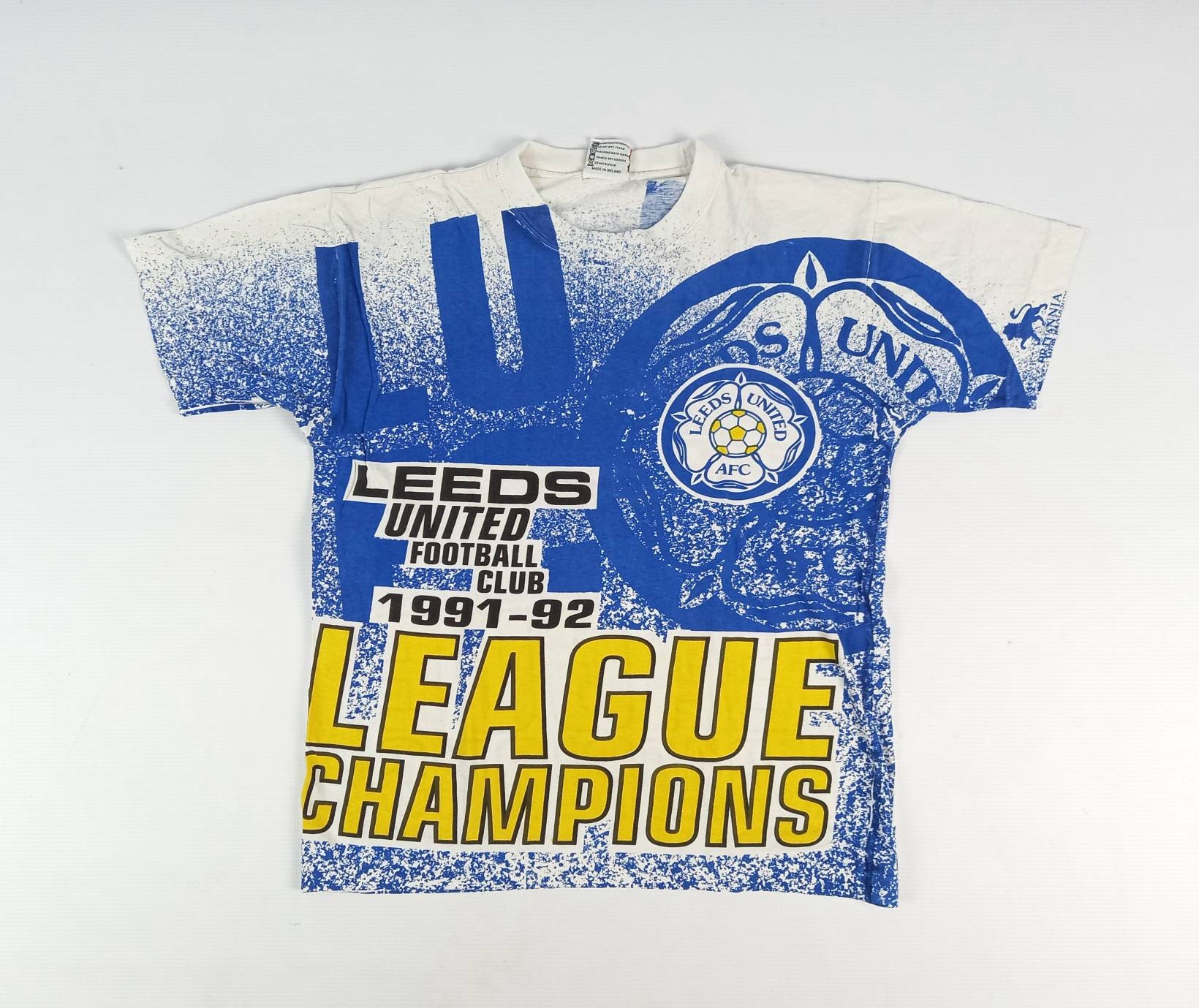 Leeds United T Shirt - Etsy