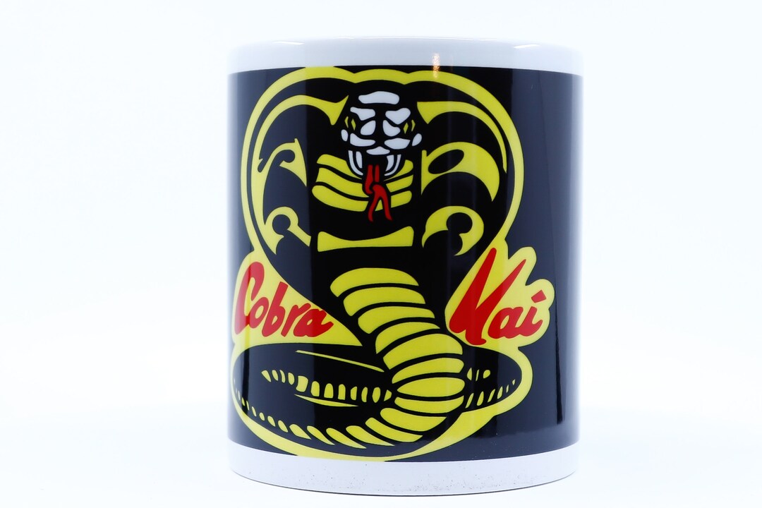 Cobra Kai Logo From Karate Kid 11 Oz Coffee Mug Sublimated Retro