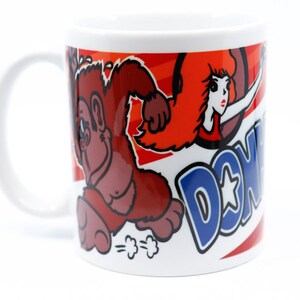 Donkey Kong Video Game 11oz Coffee Mug Sublimated Retro 80s Arcade