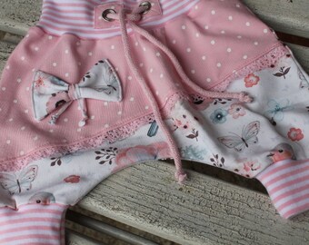 Bloomers Birds pink birds dots desired size