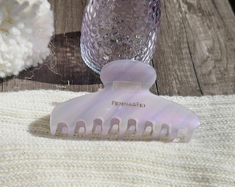 Oval Claw in Mystic Amethyst - All Acetate Hair Claw